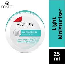 PONDS LIGHT MOISTURE CREAM 25G ( 60 MRP X 144 PCS)
