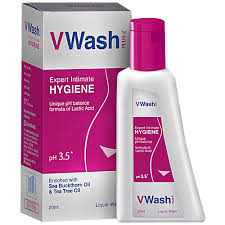 V - WASH 20 ML ( 50 MRP X 120 PCS)
