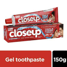 CLOSEUP PASTE 150G  ( 145 MRP X 96 PCS)
