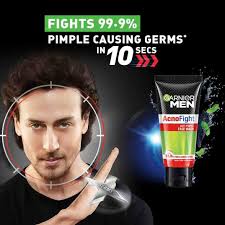 GARNIER MEN F/W ACNO  50G ( 125 MRP X 72 PCS)