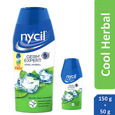 NYCIL COOL HERBAL 150G  PWD  ( 159 MRP X 72 PCS )